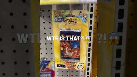 Unbelievable Pokemon find in the Wild at Walmart Vintage Base Set Charizard!