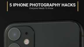 5 iPhone Photography Hacks That Everyone Needs To Know! #shorts