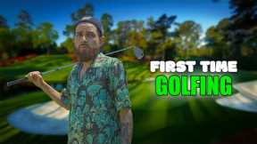 JayDee Goes Golfing For The First Time