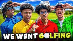 WE WENT GOLFING**Got kicked out 😅