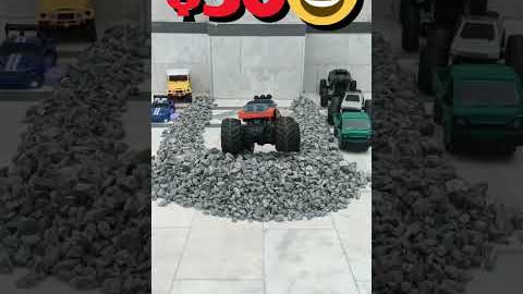 $10 RC vs $100 RC 🚙💥 Climb the Rocks Challenge ⛰️🔥