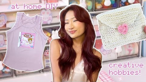 trying CREATIVE DIY HOBBIES for a WEEK (ep 1)