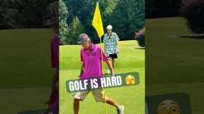 Fighting for our lives out here! ⛳️#golf #golfing #funny #friends #noteworthygolf #iphone