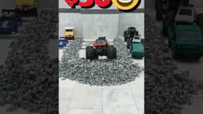 $10 RC vs $100 RC 🚙💥 Climb the Rocks Challenge ⛰️🔥