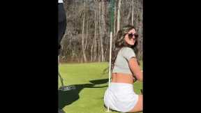 Golfing's easy when I'm on your team 😅