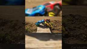 Insane RC Car Race! 🚗💨 Epic Challenges to the Final Finish! #rc #shorts