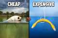 Cheap vs Expensive Fishing Challenge