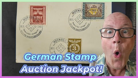 German Stamp Auction Jackpot! You Won't Believe What I Found!