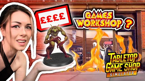 I Tried to get Rich Running a NIGHTMARE Game Shop! | Tabletop Game Shop Simulator