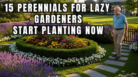 15 PERENNIALS FOR LAZY GARDENERS START PLANTING NOW | Gardening Tips 