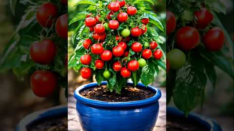 How to Grow Tomatoes at Home GardeningTips #Cloves #HomeGarden #foryou  #PotGardening #fyp #shorts