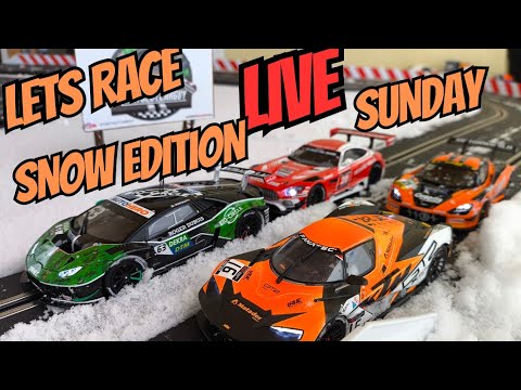 ice track, live digital slot car racing