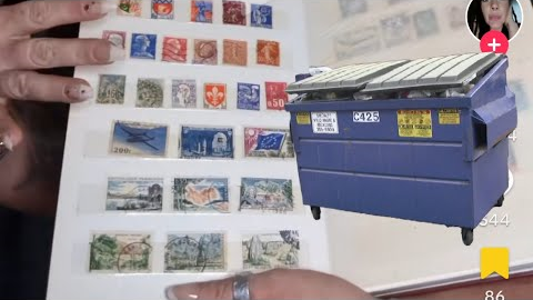 Stamp Collection Found In Dumpster Reviewed