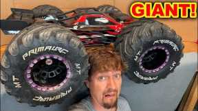 World's BIGGEST rc car wheels