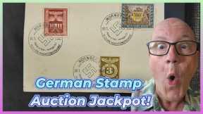 German Stamp Auction Jackpot! You Won't Believe What I Found!