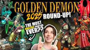 The BEST of the BEST Warhammer Miniatures at Golden Demon SPIEL 2025!