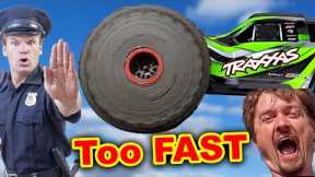 RC Car is too fast for POLICE