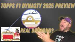 Topps F1 dynasty 2025 preview