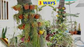 3 EASY DIY VERTICAL GARDEN IDEAS FOR HOME GARDEN