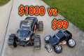 $1000 vs $99 RC Car Test with