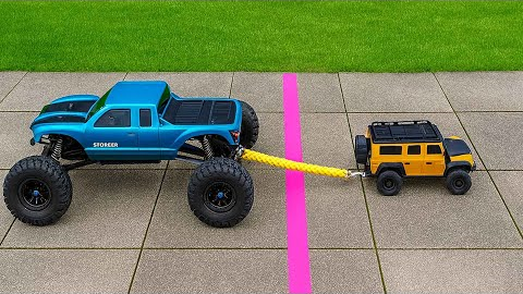 $30 vs $800 RC Car Tug of war