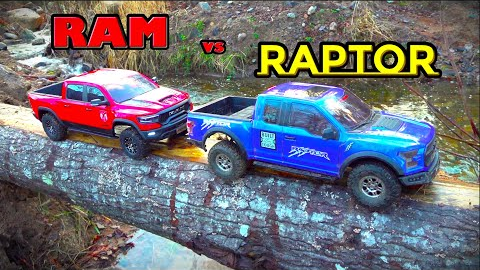 Primal RC 2026 DODGE RAM TRX vs FORD RAPTOR — Head-to-Head Overview + 4S Mud Test | RC ADVENTURES