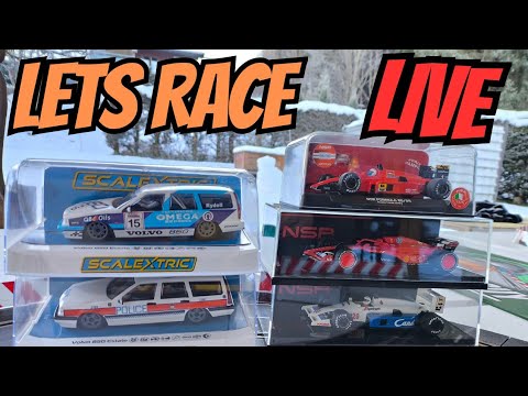 Digital slot car racing live