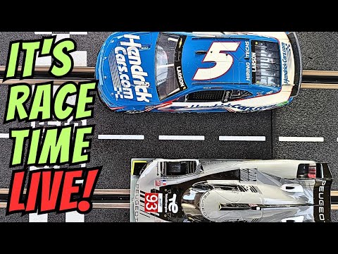 Friday live digital slot car racing