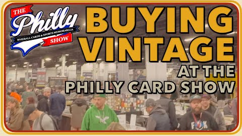 Vintage Baseball Cards at the Philly Card Show | Table-by-Table Walkthrough