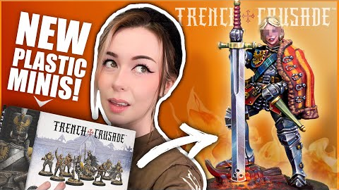 I Got the New Trench Crusade Plastics and Painted My Best Mini EVER!? | Full Unboxing, Build & Paint