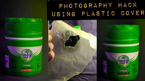 Simple Photography hack using plastic cover#photography #rslifestyle  #hacks #diy