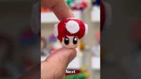 Making a SUPER MUSHROOM 🍄 #supermario #plush #mini #hobbies #crafts