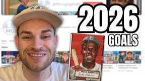My Sports Card Collecting Goals for 2026 | Hobby Plans, Social Media & Strategy 📈🎆🔥