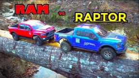 Primal RC 2026 DODGE RAM TRX vs FORD RAPTOR — Head-to-Head Overview + 4S Mud Test | RC ADVENTURES
