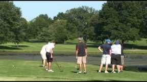Golfers at first tee Hilarious Poor golf Etiquette