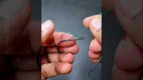 Easiest Fishing Hook Knot #shots