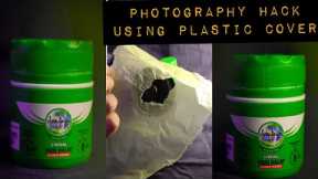 Simple Photography hack using plastic cover#photography #rslifestyle  #hacks #diy