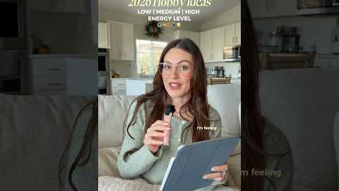 Hobbies to try this year🌟 are you trying anything new this year? #cozyhobbies #cozyliving