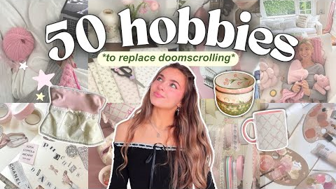 LIFE-CHANGING HOBBIES TO GET INTO IN 2025 ✨creative, fun, & productive