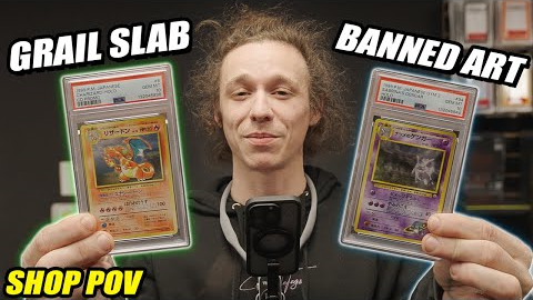 HUGE SLAB HAUL - Grails & BANNED Cards