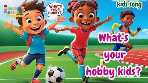 What's Your Hobby? | Educational video for kids | Fun Kids Song | Sing along | nursery rhymes