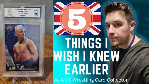 5 Things I Wish I Knew Earlier Collecting Wrestling Cards (5 Tips)