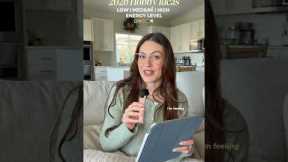 Hobbies to try this year🌟 are you trying anything new this year? #cozyhobbies #cozyliving