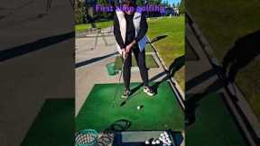 First time golfing. It’s never too late to learn a new skill!!!