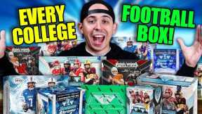 Opening EVERY 2025 College Football HOBBY BOX! 🤯  *$2,000+ BREAK!!*