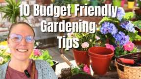 🌿10 Budget-Friendly Gardening Tips for Beginners | Save Money & Grow Your Dream Garden 🌸