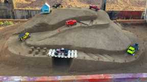 RC Cars Extreme Mountain Challenge | Tiny Cars vs Giant Hill!🔥🏜️