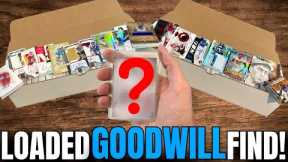 I Paid $75 For This Sports Cards Collection From Goodwill LOADED With AUTOS!