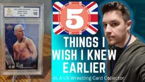 5 Things I Wish I Knew Earlier Collecting Wrestling Cards (5 Tips)