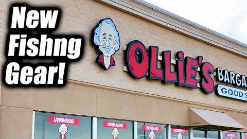 More NEW Fishing Gear Available at OLLIES!